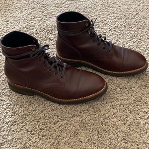 Thursday Boot Co. dark brown Captain Boot. Size 7.5 WIDE